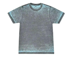 T-shirt à manches courtes en tricot pour homme, couleur dégradée, col rond, coupe classique, motif uni, décontracté - Product Image 5