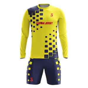 Camiseta de Fútbol para Adultos de Alta Calidad con Estampado Digital, 100% Poliéster, Transpirable, Antidesgaste, Diseño Personalizado, Uniforme de Fútbol - Product Image 3