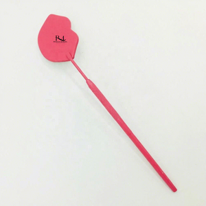 Espejo para Extensión de Pestañas con Forma de Labios, Acero Inoxidable, Logotipo Personalizado, Espejo de Inspección de Pestañas para Artistas de Pestañas - Product Image 3