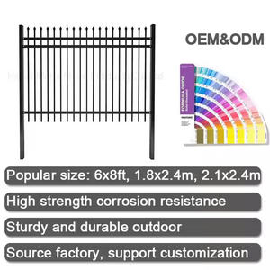 Rouleaux de clôture de jardin en acier tubulaire carré, panneaux personnalisables, couleur au choix, cadre métallique 3D écologique thermolaqué, fabriqué au Vietnam - Product Image 3