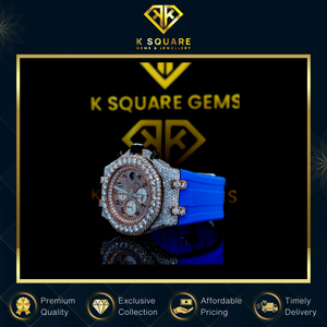 Exclusiva Gama de Relojes de Lujo de la Mejor Calidad, de Acero Inoxidable, Cuarzo, Automáticos, Resistentes al Agua, Unisex, Analógicos, con Diamantes Moissanite - Product Image 4