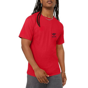 Servicio OEM Personalizado, Camiseta para Hombre 100% Algodón, Corte Holgado, Cuello Redondo, Tela Suave, Ligera, Informal, Estampada - Product Image 6