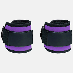 Heavy Duty Comfortable Adjustable Ankle Straps for Weightlifting Leg Exercises Unisex Fitness Equipment with Neoprene Material - Product Image 6