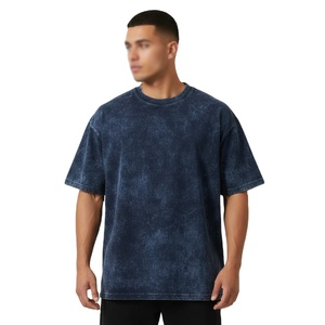 Summer Oversized 100% Cotton T-<b>Shirt</b> Men Plain Solid Pattern Custom Printing Short Sleeve Screen Print Heavyweight Blank T-<b>Shirt</b> - Product Image 1