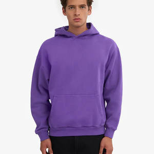 Sudaderas con capucha para hombre, nuevas sudaderas casuales de primavera y otoño, sudaderas con capucha de color sólido para hombre, 400 gramos - Product Image 3