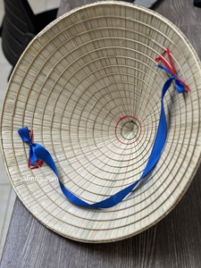 Vietnamese Conical Bamboo Hat Premium Quality Thick and Water Proof Vietnamese Bamboo Palm <b>Leaf</b> Conical Hat Wholesale Export - Product Image 4