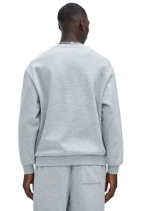 เสื้อสเวตเชิ้ตผู้ชาย ผ้าฝ้าย 100% ปักโลโก้ตามสั่ง แบบยูนิเซ็กซ์ น้ำหนัก 380 กรัม เสื้อพูลโอเวอร์ผ้าฟลีซหนานุ่ม ทรงโอเวอร์ไซส์ สำหรับผู้ชาย - Product Image 4