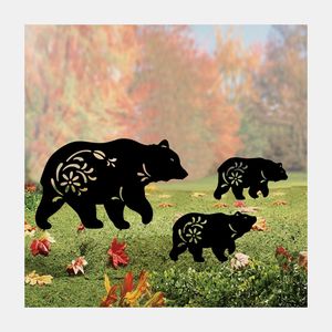 เครื่องประดับสวนเหล็กที่สร้างสรรค์ขึ้นเพื่อตกแต่งสวนให้ดูน่ากลัวและเพิ่มความโดดเด่นให้กับทางเดินในช่วงกลางคืนเดือนตุลาคม - Product Image 1