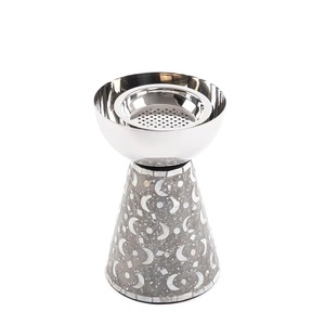 Quemador de incienso con incrustaciones de nácar en oferta, para rituales de fragancia tradicionales y uso decorativo en el hogar, disponible para la venta. - Product Image 2