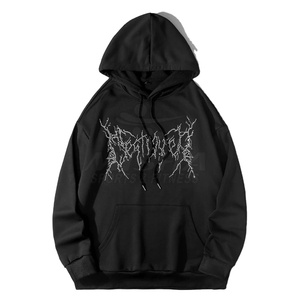 Sweat à capuche décontracté pour homme 100% coton, couleur unie, respirant, personnalisable, faible MOQ, meilleure qualité, vente en gros, nouveau style - Product Image 1