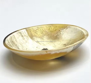 Best Quality Buffalo Horn <b>Bowl</b> Handmade with Polished Technique <b>Deep</b> Natural Color - Product Image 6