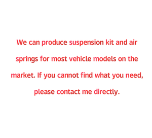 Kit de suspension pneumatique / ressort pneumatique pour Kia <span class=keywords><strong>Proceed</strong></span> <span class=keywords><strong>GT</strong></span> 2019~ - Product Image 5