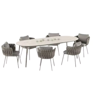 Precio al por mayor Restaurante Juego de madera Buena calidad Juego de mesa de comedor Fabricación en Indonesia - Product Image 3