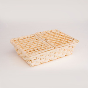 Cajas de Almacenamiento Tejidas de Bambú Natural Ecológicas Hechas a Mano para Empacar Regalos, Caja de Tejido Natural al por Mayor - Product Image 4