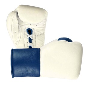 Professional Boxing <b>Gloves</b> Lightweight <b>Moisture</b> Wicking Breathable Unisex Lace-Up Training Sparring Competition <b>Gloves</b> - Product Image 1