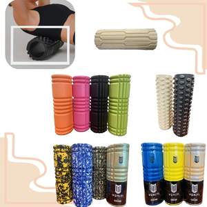 Ensemble de rouleaux en mousse pour yoga et pilates, haute densité, portable, avec tube en ABS et matériau EVA - Product Image 2