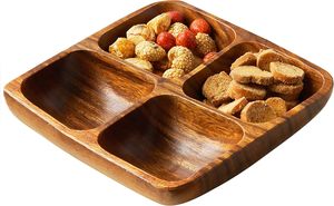 Tazón de Madera para Mezclar, Tazón para Ensaladas, Forma Redonda, Tazón para Servir de Madera de Mango para Verduras, Frutas o Ensaladas - Product Image 2