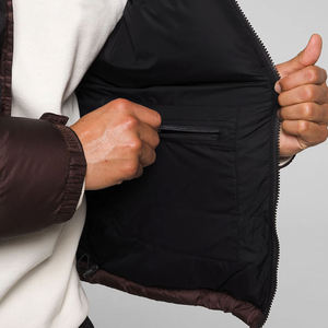 2026 Custom Logo Men's Winter Puffer <b>Jacket</b> Warm Two Tone Quilted Bubble Coat Heavyweight <b>Waterproof</b> Outdoor <b>Padded</b> Parka Men - Product Image 2