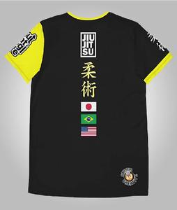 Rashguard de compétition BJJ Elite pour grappling, compression mi-maillot de combat MMA, séchage rapide, respirant, Spandex/Polyester 240g Jiu - Product Image 6