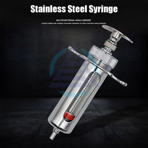 Seringue réutilisable en acier inoxydable, seringue hypodermique vétérinaire pour animaux, seringue pour porcs, bovins, moutons, injecteur, outils vétérinaires, fournitures agricoles - Product Image 6