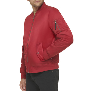New Design <b>Winter</b> Casual Men Canvas Bomber Jacket Solid Zipper High Street Stylish Low MOQ All Sizes Available - Product Image 4