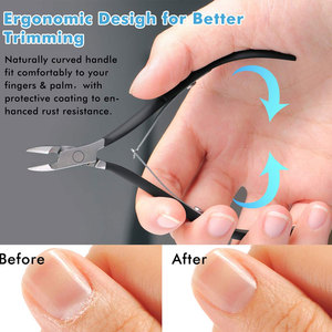 Coupe-ongles en acier inoxydable, outil de manucure et pédicure, accessoire de soin des ongles professionnel pour salon - Product Image 5