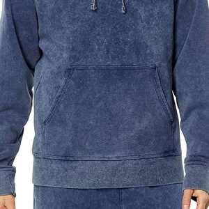 Sudadera con Cremallera Completa Unisex de Lujo, 100% Algodón, Forro Polar Grueso, Térmica, Invernal, Cómoda, Elegante y Holgada para Hombre - Product Image 3