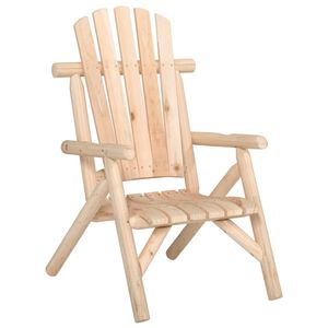 Ensemble de salon de jardin en bois d'épicéa massif, durable et de taille moyenne, canapés de jardin en bois naturel - Product Image 2