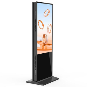 双屏触摸显示屏 Android 终端，用于零售业数字标牌和公共信息展示 CE FCC - Product Image 1