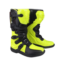 Botas de Motocicleta de Cuero Unisex Impermeables, Transpirables y Antideslizantes, con Cierre hasta la Rodilla, Personalizables OEM, para Primavera, Verano e Invierno