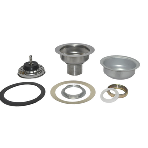 Poste Central de Acero Inoxidable con Resorte PSS0055 para Cocina, Superficie Pulida, Diseño Tradicional - Product Image 4