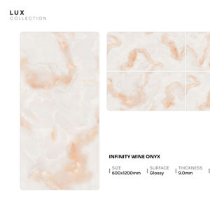 Loseta de Porcelana Brillante Elite Horizon de 600x1200mm, 60x120cm, 24x48 Pulgadas, para Interiores, de Primera Calidad, Estilo Contemporáneo - Product Image 1