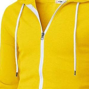 Sudaderas con Capucha para Hombre, Invierno, Casuales, 100% Algodón, con Cierre, Transpirables, Ecológicas, con Logotipo y Diseño Personalizados - Product Image 4