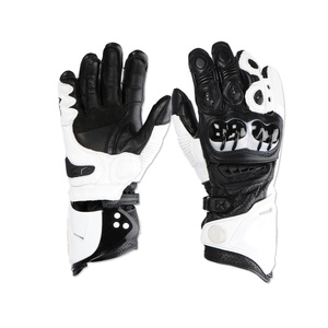 Guantes de cuero para motociclismo, resistentes al agua y al viento, para hombre - Product Image 1