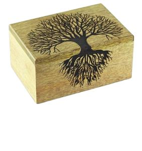 โกศไม้สำหรับเผาศพสัตว์เลี้ยงหรือคน สำหรับแชร์  สามารถสลักข้อความส่วนตัวได้  โกศสัตว์เลี้ยงทำจากเรซิ่นสีชมพู - Product Image 1