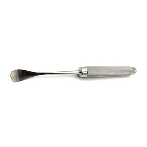เครื่องมือยกกระดูกสันหลังโค้ง รุ่น Best Wide Blade Curved Stainless Steel top Handle Surgical Sharp Lumber Cobb Spinal Elevator ขนาด 11 นิ้ว โค้ง 25 มม. โดย Grip Surgical - Product Image 1