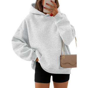 Sudaderas con Capucha Extra Grandes, Suéteres Cómodos de Felpa |   Sudaderas con capucha modernas y cómodas, sudaderas con bolsillos para otoño e invierno - Product Image 1