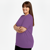Camiseta barata de algodón para mujer, lisa, blanca, con impresión gráfica, logotipo personalizado, diseño gratuito, camiseta tipo jersey a precios razonables.