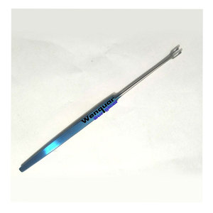 Retracteur à double boule réutilisable de qualité supérieure, crochet rond en acier inoxydable, instrument chirurgical CE - Product Image 4
