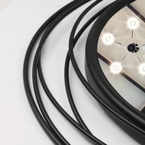 Miroir décoratif mural en fer spirale minimaliste de luxe pour salon, décoration d'hôtel - Product Image 6