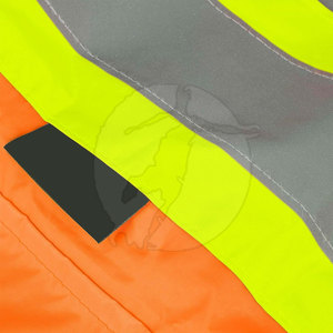 Traje de Seguridad de Ajuste Cómodo, Color Personalizado, Suministro de Fábrica, Ropa de Trabajo con Tiras Reflectantes Visibles, Traje de Alta Resistencia - Product Image 4