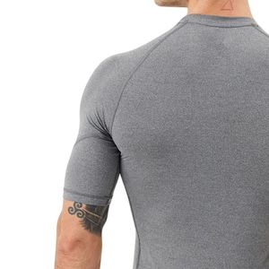 Men Custom Printed <b>Compression</b> T-<b>Shirt</b> OEM ODM Custom Wholesale Short Sleeve Gym Fitness Tight Sports Running Workout Top High - Product Image 2