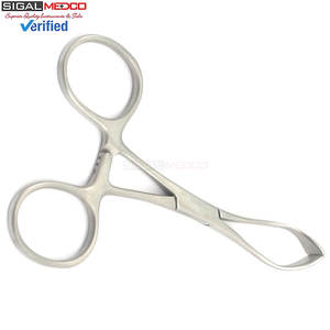 Pinzas para toallas Lorna 3.5, manuales, con certificación CE, económicas, ODM, instrumento quirúrgico de acero inoxidable para fijar paños quirúrgicos en general - Product Image 2