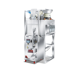 Machine d'emballage automatique de clous, ensacheuse verticale industrielle pour fixations et quincaillerie, équipement de scellage thermique pour sacs polyéthylène - Product Image 4