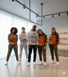 Sweat à capuche unisexe surdimensionné Rex Fit Sports, streetwear, 100% coton, molleton français, fermeture éclair, écologique, séchage rapide, respirant pour l'hiver - Product Image 4