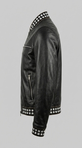 High Quality <b>Men</b> Faux Leather Fashion Jacket Casual Winter Outerwear for Wholesale Buyers and Custom Brand Production - Product Image 2