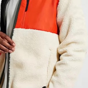 Nouveautés : Vestes polaires en sherpa doux pour homme, coupe ample, style streetwear décontracté, avec logo personnalisé, en vente - Product Image 6
