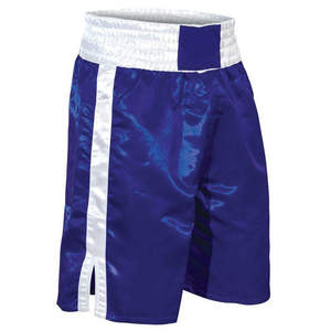 Shorts de Muay Thai unisexes pour hommes et femmes, pantalons d'entraînement sportifs avec logo avant pour uniformes de boxe, shorts MMA - Product Image 2