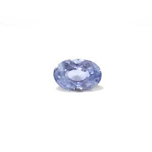 Loose 6.51 Ct Sky Blue Sapphire Gemstone Brilliant Cut 20mm for Fine Jewelry - Product Image 1