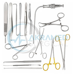 Juego de Instrumentos Quirúrgicos para Cirugía de Oído de Primera Calidad, 15 Piezas, Certificado CE, Instrumentos Quirúrgicos de Acero Inoxidable para Otorrinolaringología y Otología - Product Image 3